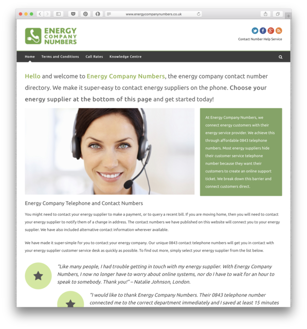 energycompanynumbers-stock-image