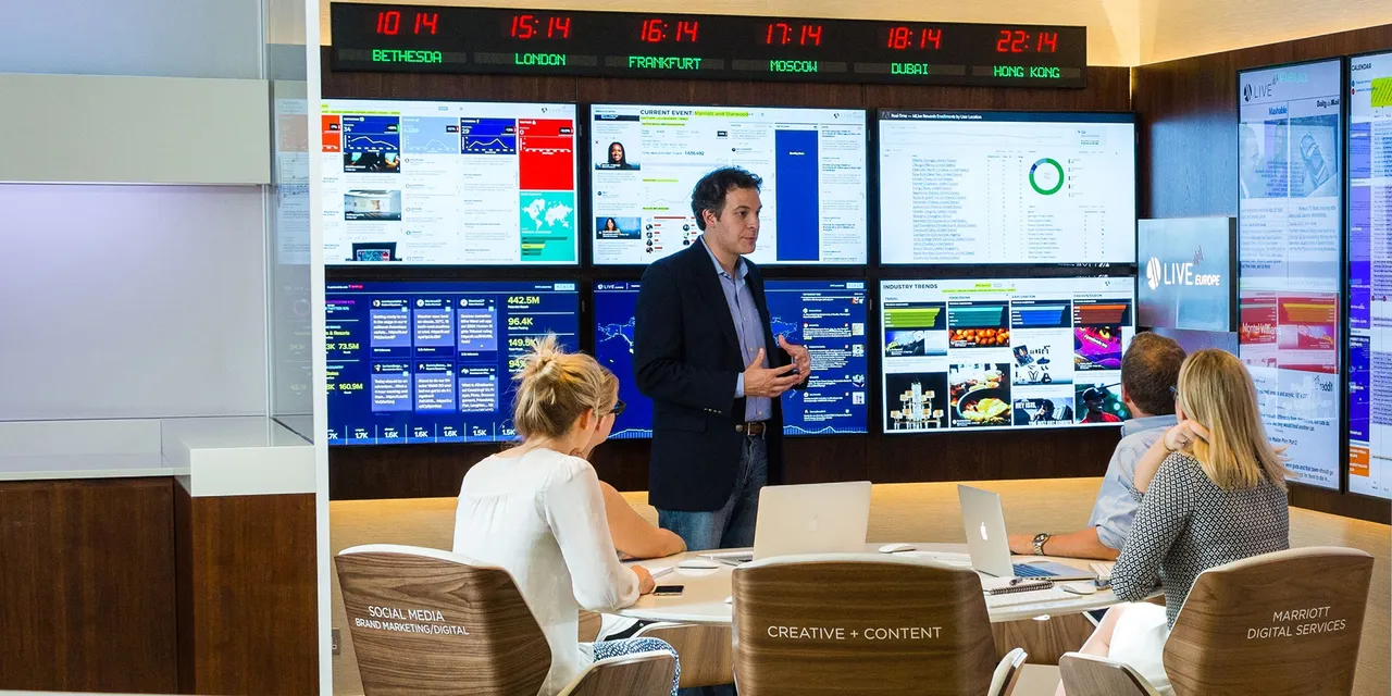 Marriot's Real-time Command Centre