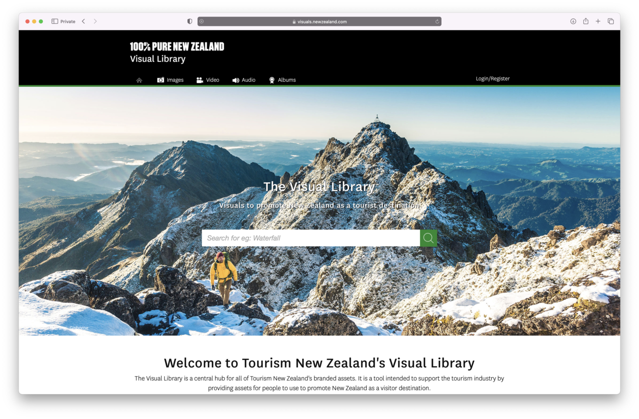 tnz-visual-library-landing-page 5oct22