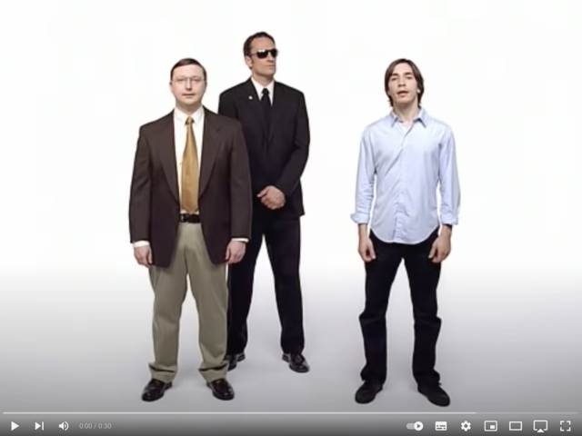 Screenshot of a Get a Mac Ad