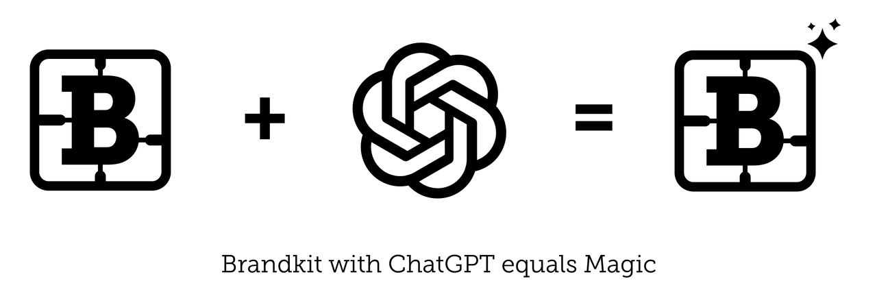 Brandkit plus ChatGPT = magic