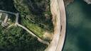 digital asset management software - aerial photo of a water reservoir by softwarejaromir-kavan