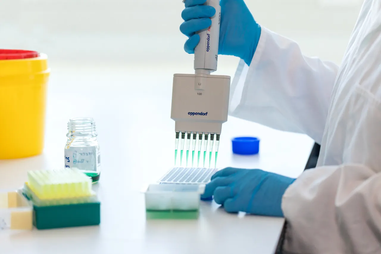 Scientist Laboratory Testing