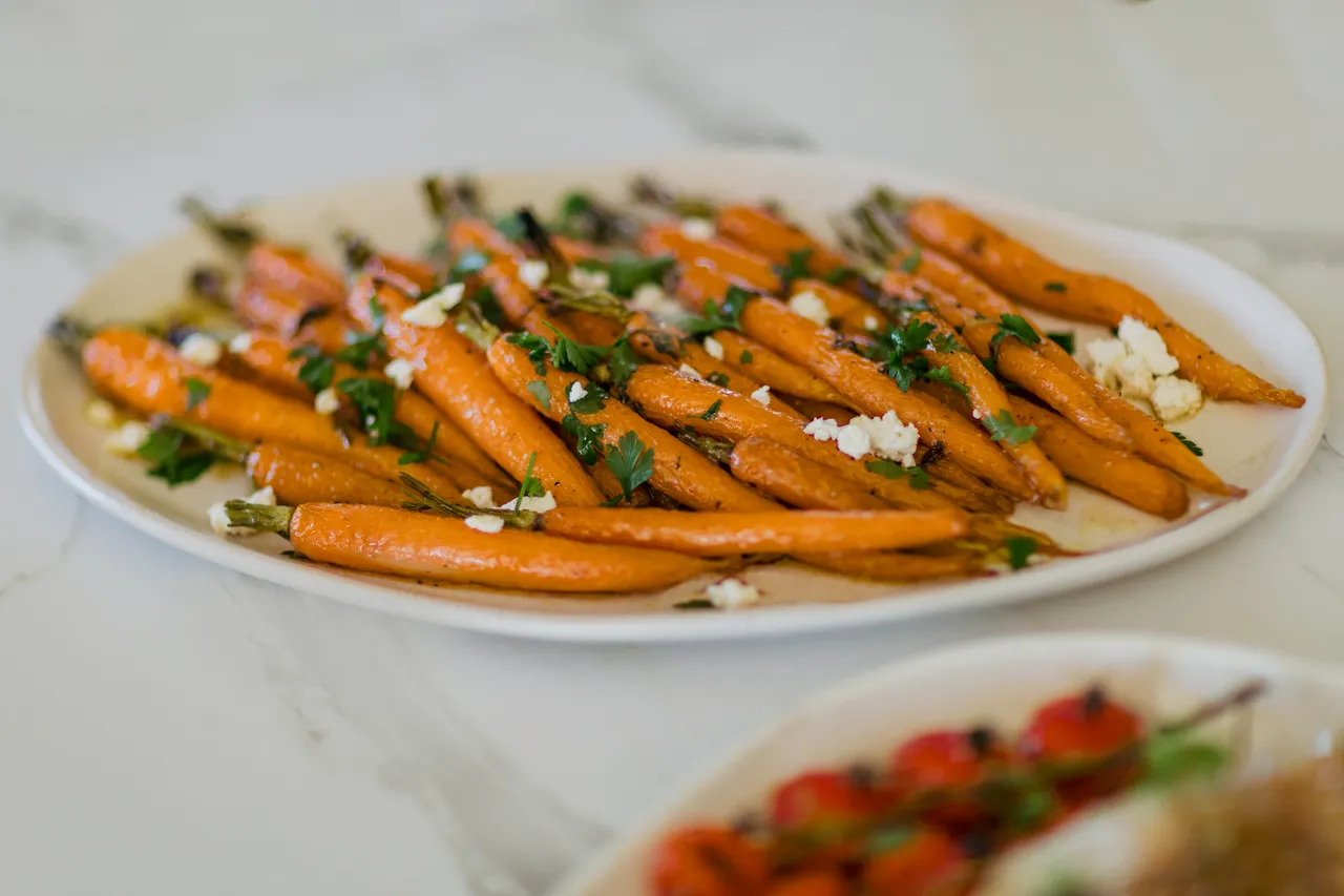 Honey Glazed Baby Carrots