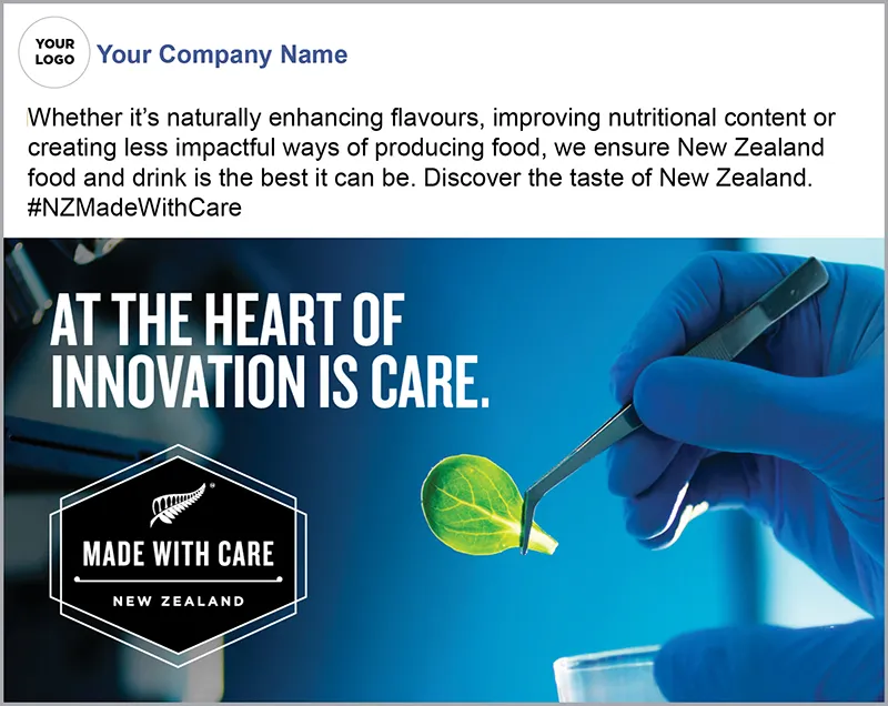 At the heart of innovation is care