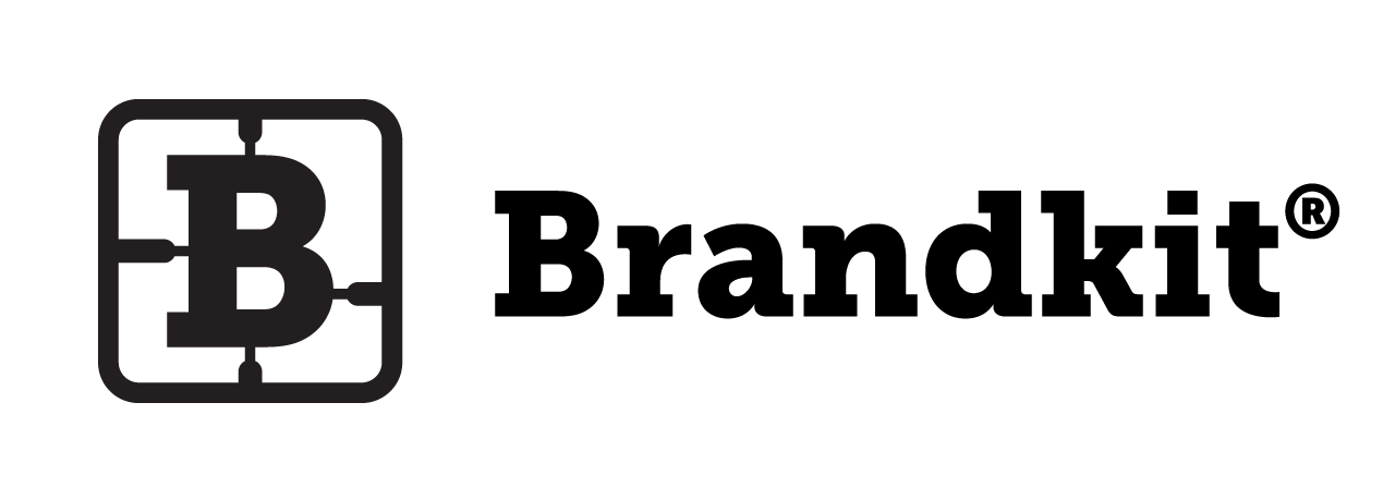 Brandkit horizontal logo lockup